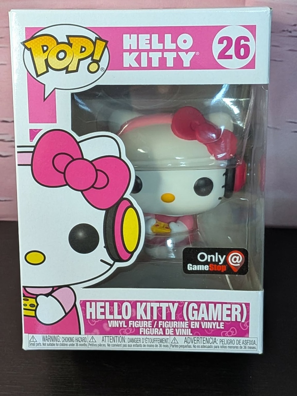Funko Pop Hello Kitty #26 Gamer Game Stop Exclusive. NIB